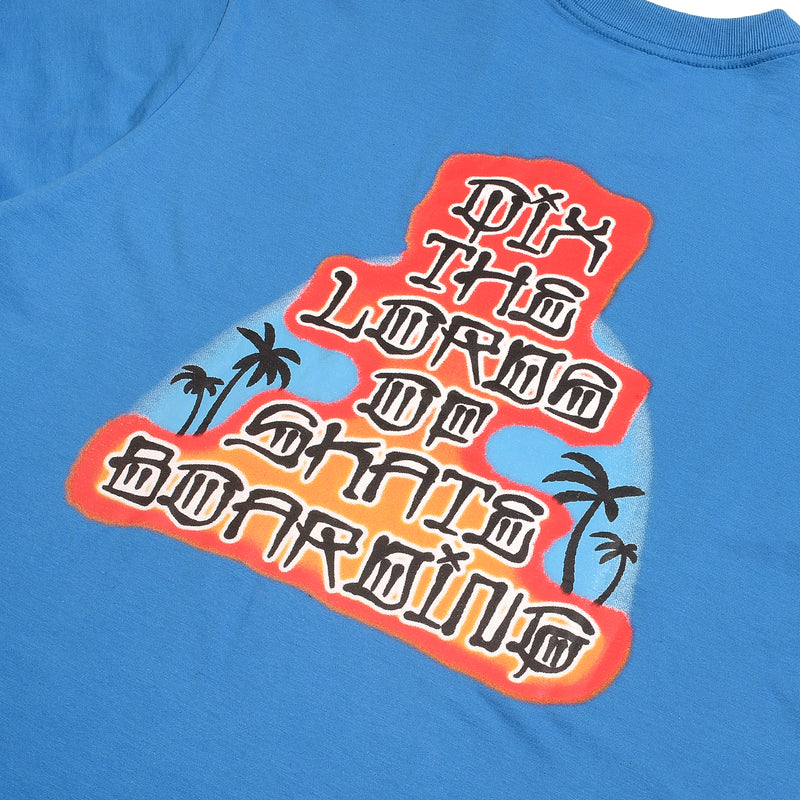 CAMISETA QIX STREET LORD SKATE BOARDING AZUL