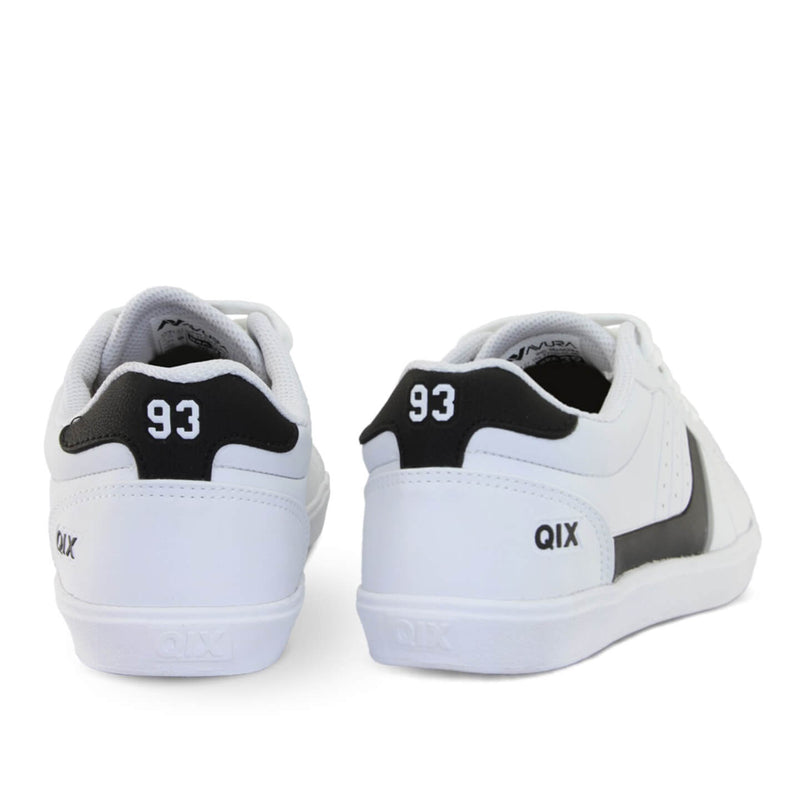 Tênis Qix Laguna Branco, Preto e Cinza