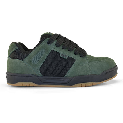 Tênis Qix Square Suede Verde Musgo Latex