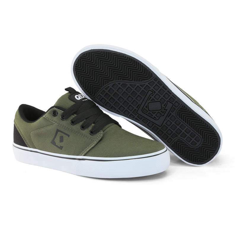 Tênis QIX Combat 3 Vulcan 07 - Verde Militar e Preto