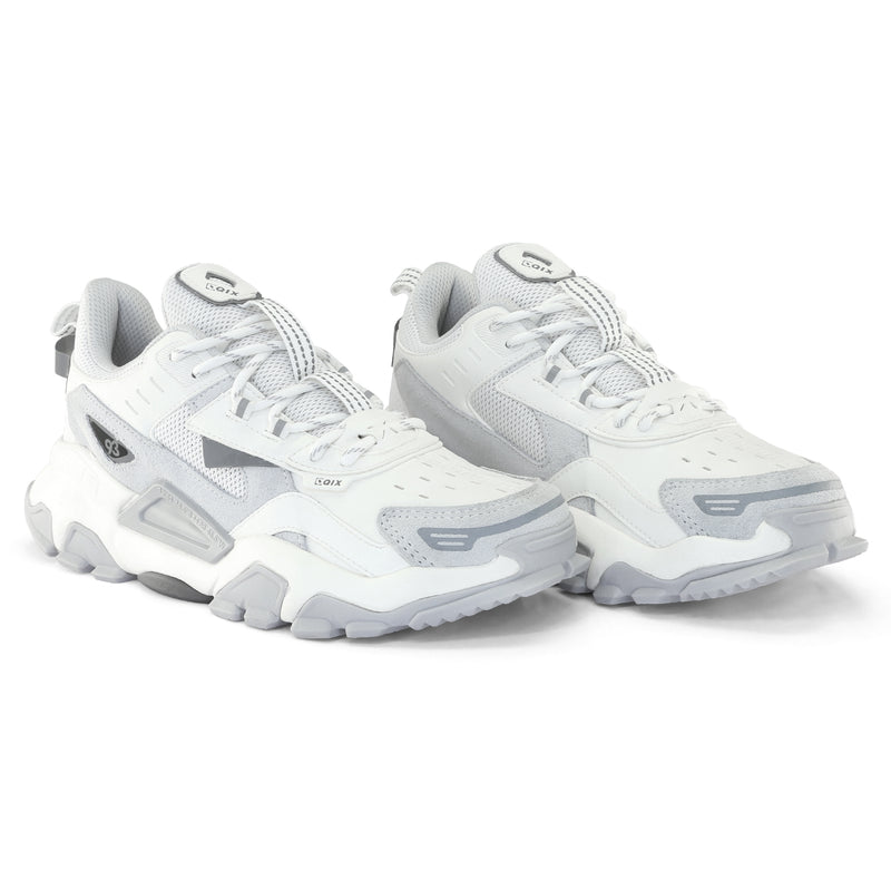 Tênis Qix Trek Urban Hiking Branco e Off White