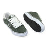 Tênis QIX Combat Suede Vulk Verde Musgo e Branco