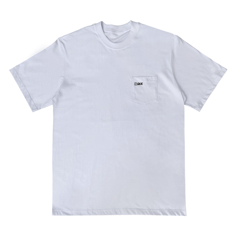 CAMISETA QIX STREET BOLSO BRANCA