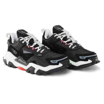 Tênis Qix Trek Urban Hiking Preto e Off White