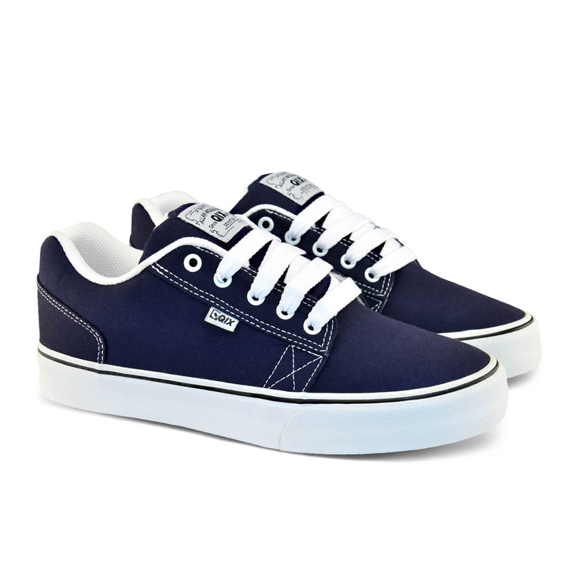 Tênis QIX Allan Mesquita Vulcan 07 - Marinho e Branco