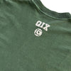 CAMISETA QIX OVERSIZED SKATEBOARDS VERDE ESTONADO