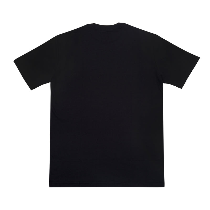 CAMISETA QIX SKATEBOARDS EXCEEDING THE BORDERS CLASSIC PRETA