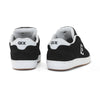 Tênis Infantil Qix Combat Suede Preto e Branco