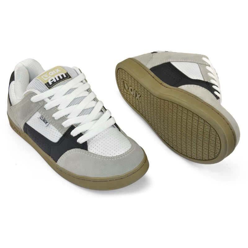 Tênis Qix AM - Skate Confort Branco Gum