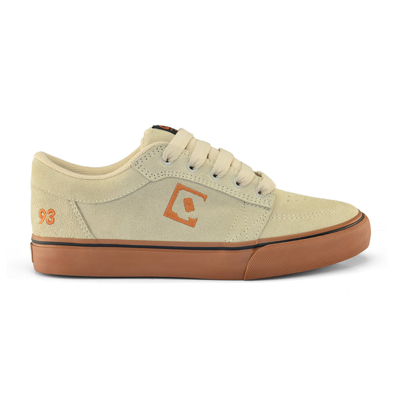 Tênis QIX 93 Ninety Three Vulcan 07 - Bege e Gum