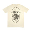 CAMISETA QIX INTERNATIONAL SKATE SHOES OFF WHITE