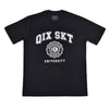 CAMISETA QIX PROFESSIONAL SKATE UNIVERSITY PRETA