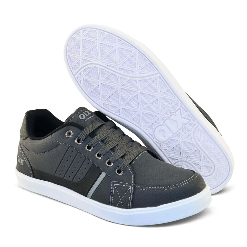 Tênis Qix Laguna Gafite, Preto e Cinza