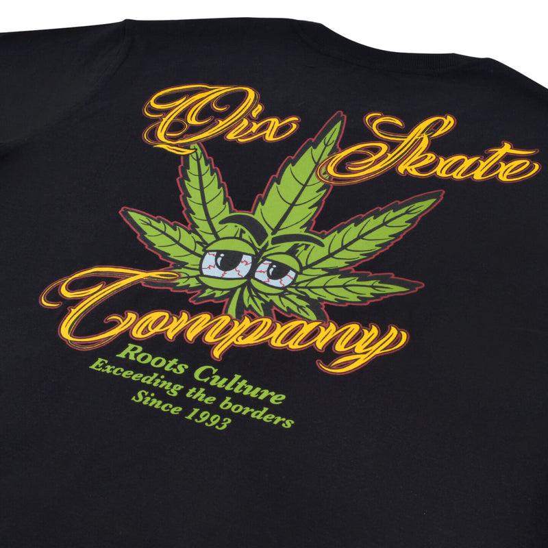 CAMISETA QIX SKATE COMPANY ROOTS CULTURE PRETA