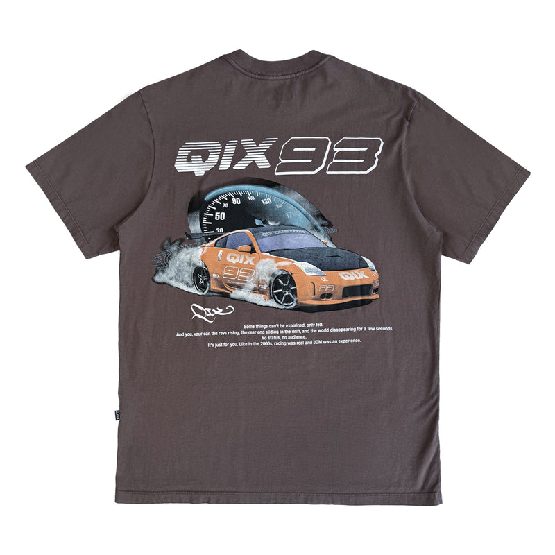 CAMISETA QIX STREET VELOZ MARROM