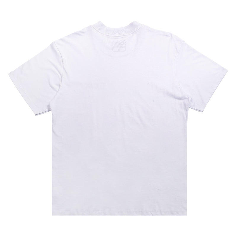 CAMISETA QIX STREET MINIMAL LOGO BRANCA