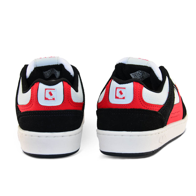 Tênis Infantil QIX AM Preto, Vermelho e Branco