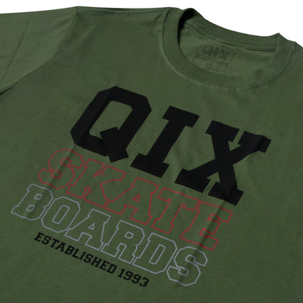 CAMISETA QIX BOARDS SKATE MUSGO