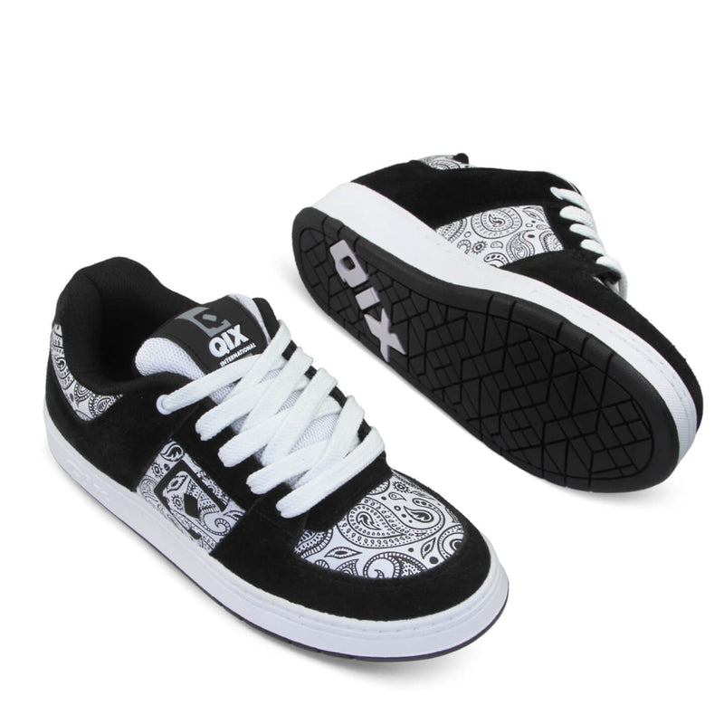 Tênis Qix 90's OG Branco e Preto