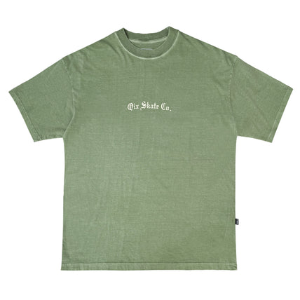 CAMISETA QIX OVERSIZED SÃO JORGE OLIVA ESTONADO