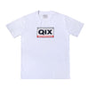CAMISETA QIX INTERNATIONAL SKATEBOARDS SQUARE BRANCA
