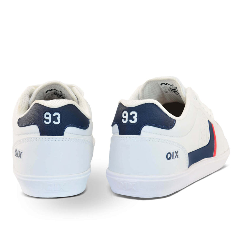 Tênis Qix Laguna Branco, Marinho e Vermelho