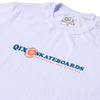 CAMISETA QIX SKATEBOARDS EXCEEDING THE BORDERS CLASSIC BRANCA