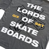 CAMISETA QIX BOX THE LORDS PRETO ESTONADO