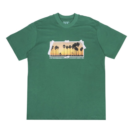 CAMISETA QIX STREET SKATE BEACH VERDE