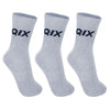 Meia Cano Alto QIX Internacional - 3 Pares