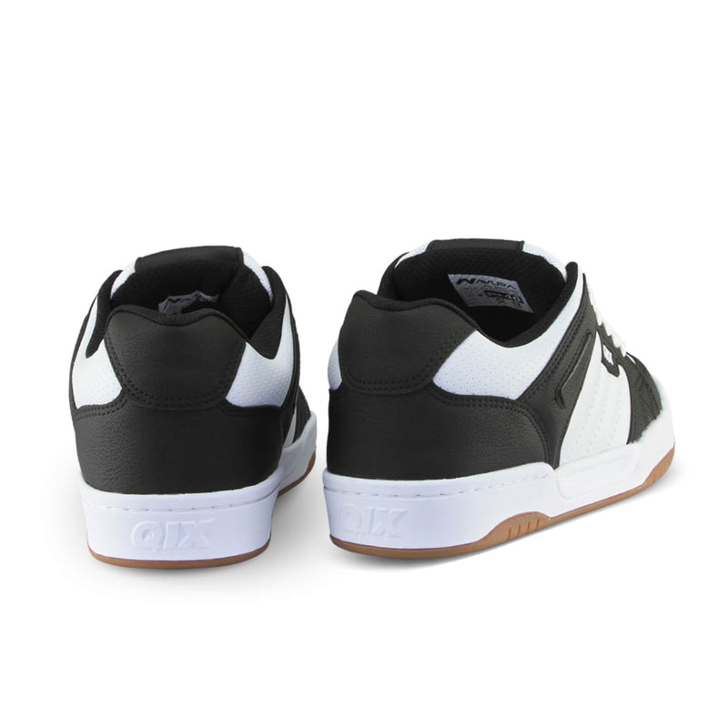 Tênis Qix Skate Square - Preto e Branco