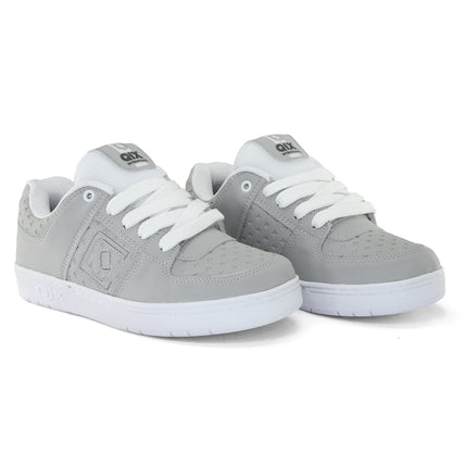 Tênis Qix 90's Slim Cinza e Branco