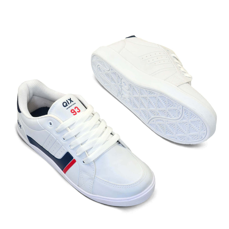 Tênis Qix Laguna Branco, Marinho e Vermelho