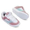 Tênis Qix AM Skate confort Verde e Rosa