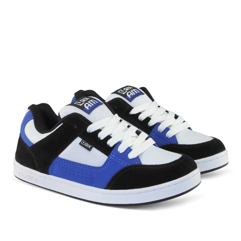 Tênis Qix AM - Skate confort Preto e Azul