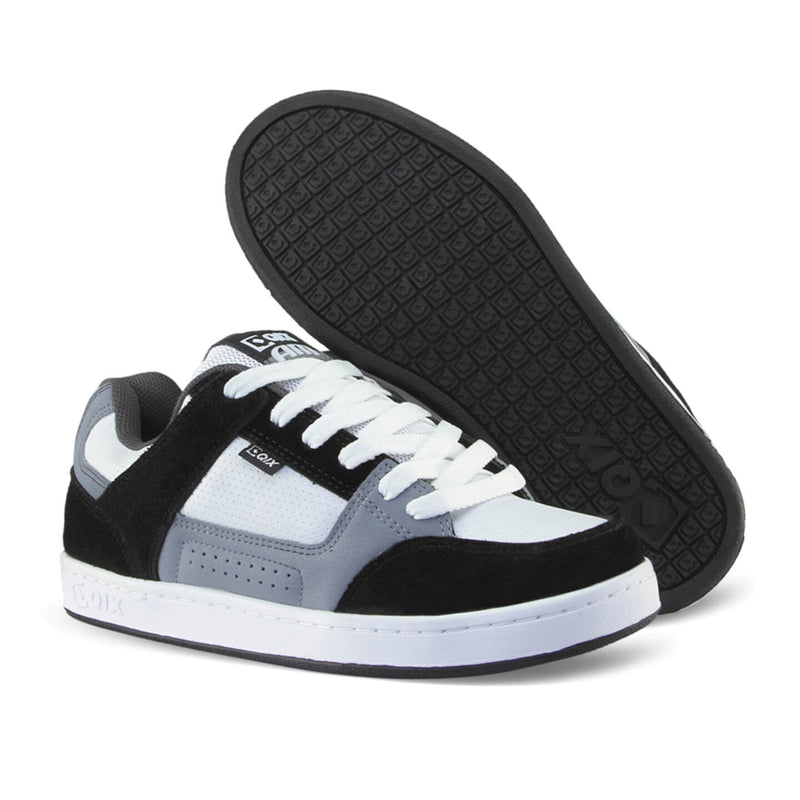 Tênis Qix AM - Skate confort Preto e Cinza