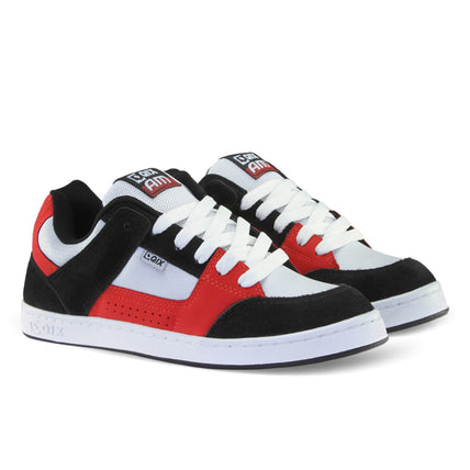 Tênis Qix AM - Skate confort Preto e Vermelho