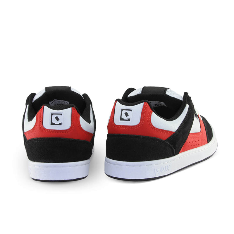 Tênis Qix AM - Skate confort Preto e Vermelho