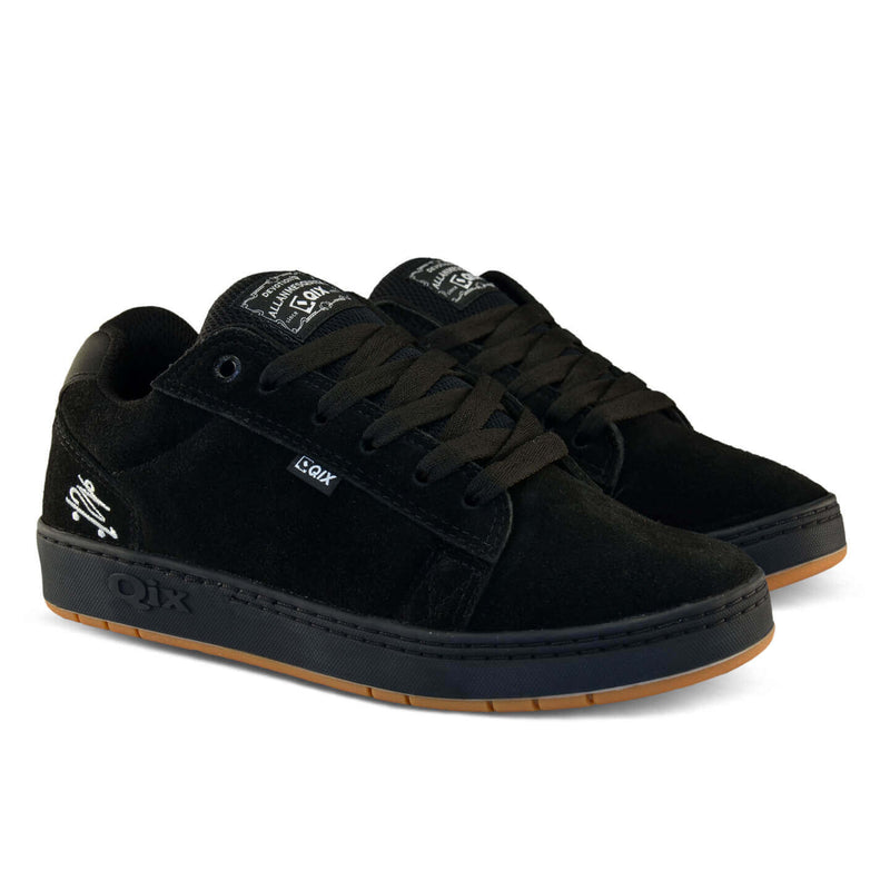 Tênis QIX Chorão Pro Model Allan Mesquita Preto Natural