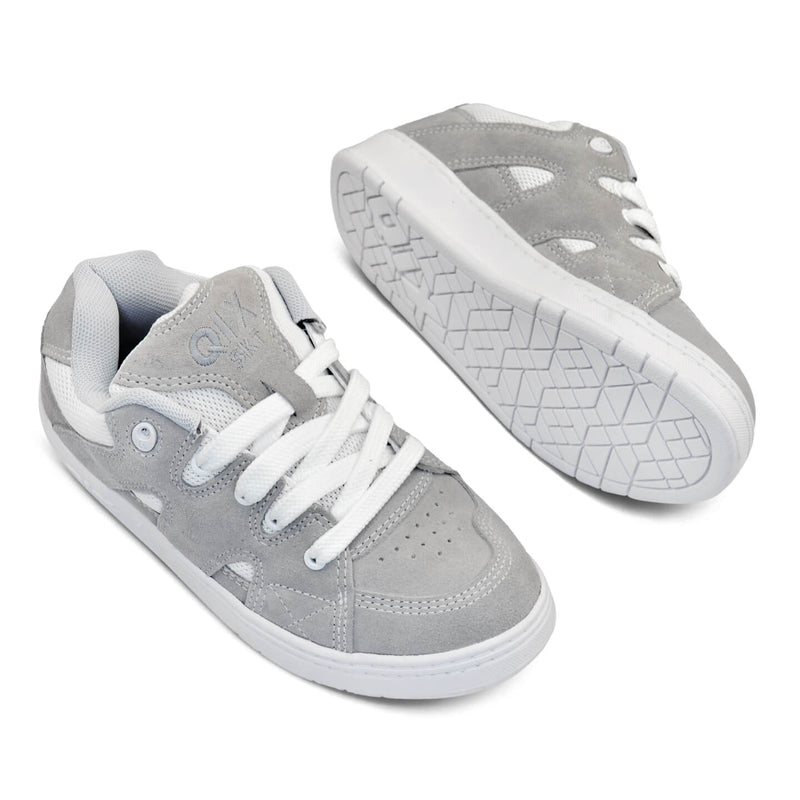 Tênis QIX Plaza 2 Cinza e Branco