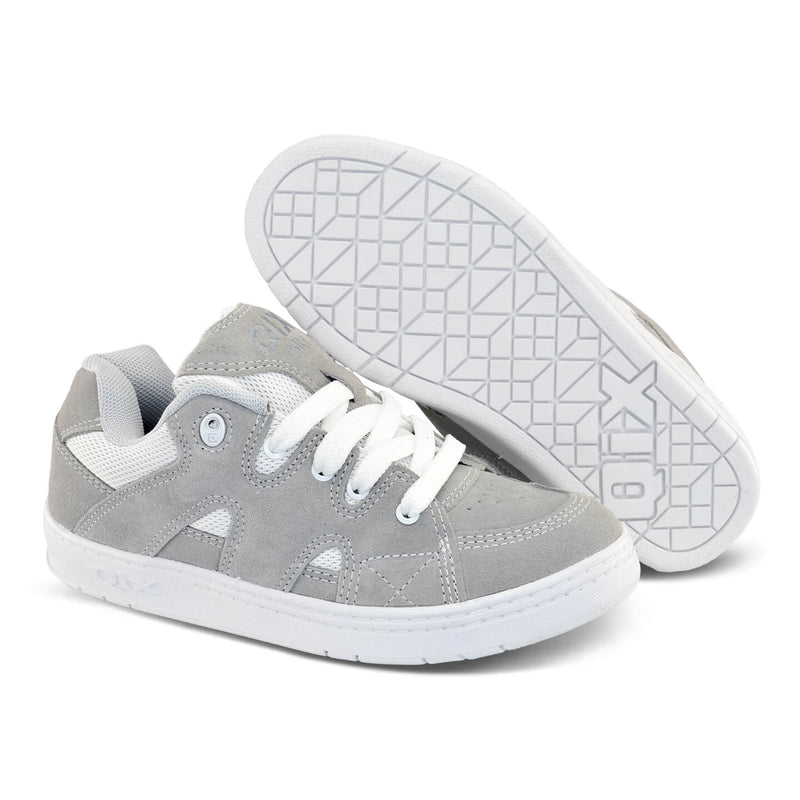 Tênis QIX Plaza 2 Cinza e Branco