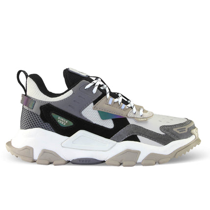 Tênis Qix Trek Urban Hiking Bege e Grafite