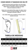 Tênis QIX Combat Suede Vulk Branco, Preto e Branco