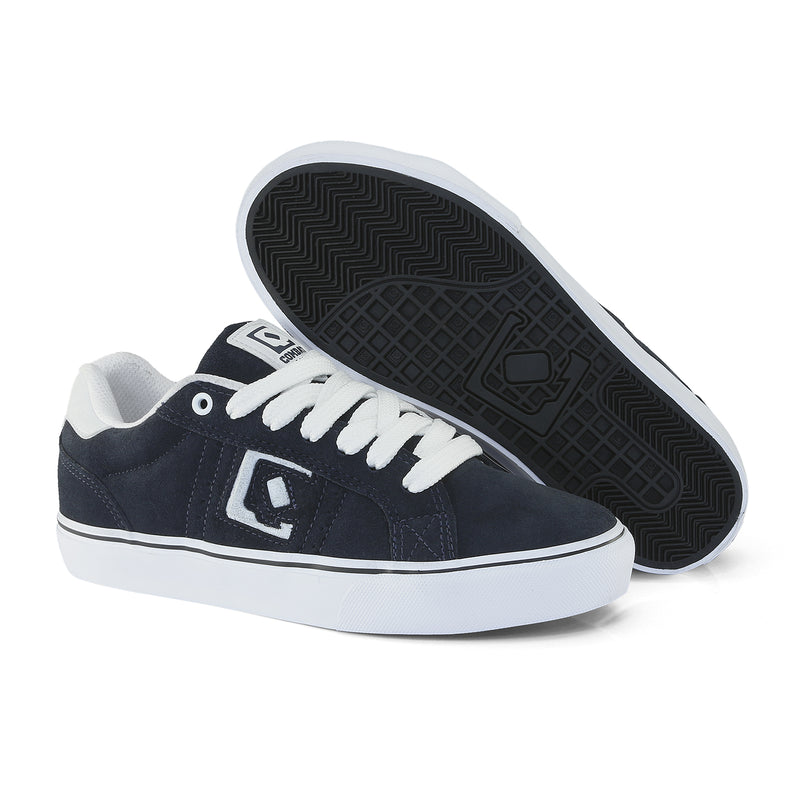 Tênis QIX Combat Suede Vulk Marinho e Branco