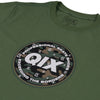 CAMISETA QIX INTERNATIONAL CAMOUFLAGED CIRCLE MUSGO