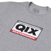 CAMISETA QIX INTERNATIONAL SKATEBOARDS SQUARE MESCLA