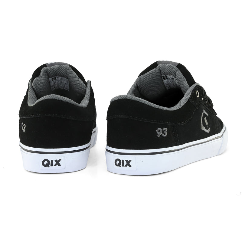 Tênis QIX 93 Ninety Three Vulcan 07 Preto e Chumbo
