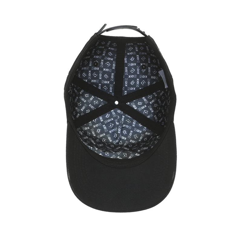 Boné QIX Snapback Skateboards Preto