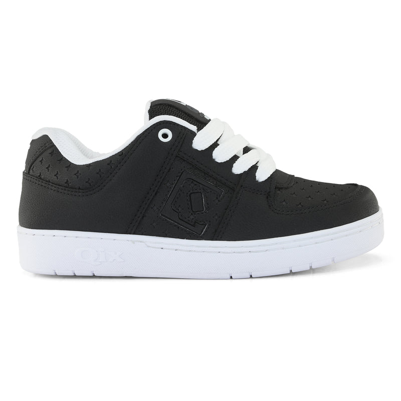 Tênis Qix 90's Slim Preto e Branco