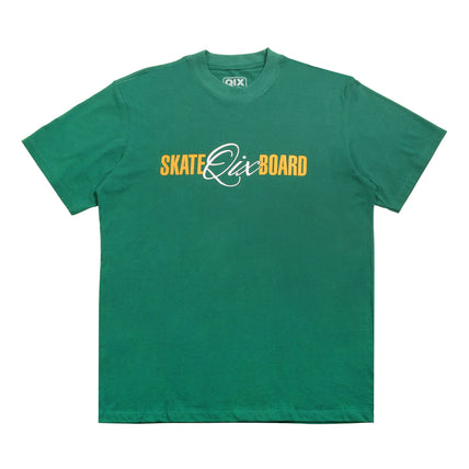 CAMISETA QIX STREET SKATE BOARD SINCE 1993 VERDE